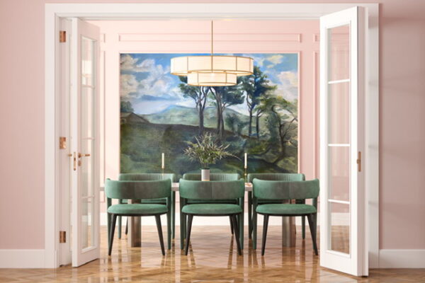 Scottish Landscape – Paris — 156 × 115 cm